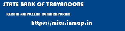 STATE BANK OF TRAVANCORE  KERALA ALAPUZZHA KUMARAPURAM   micr code